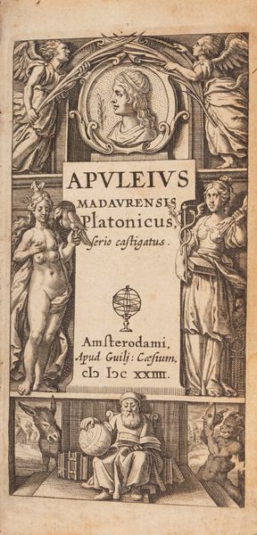 Apuleio : Apuleius madaurensis platonicus, serio castigatus  - Asta Libri, Autografi e Stampe - Associazione Nazionale - Case d'Asta italiane