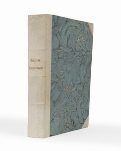 Theodor Richter : Pfenning-Encyklopadie de Anatomie oder bildliche Darstellung der gesammten meschlichen Anatomi nach Rosenmuller, Loder, Carl Bell, Gordon, Bock etc. Gestochen Von J. F. Schroter. Mit erklarendem texte von Dr. Th. Richter.  - Asta Libri, Autografi e Stampe - Associazione Nazionale - Case d'Asta italiane