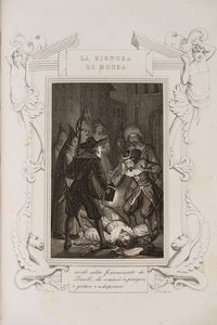 Giovanni Rosini - La Signora di Monza. Storia del Secolo XVII. Edizione illustrata con correzioni e aggiunte dell'autore.