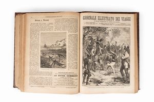 Giornale Illustrato dei viaggi e delle avventure di terra e di mare  - Asta Libri, Autografi e Stampe - Associazione Nazionale - Case d'Asta italiane