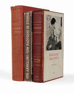 Badoglio, Pietro : La Guerra d'Etiopia  - Asta Libri, Autografi e Stampe - Associazione Nazionale - Case d'Asta italiane