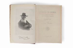 Ettore Pais : Stori di Roma Dalle origini all'inizio delle guerre puniche  - Asta Libri, Autografi e Stampe - Associazione Nazionale - Case d'Asta italiane