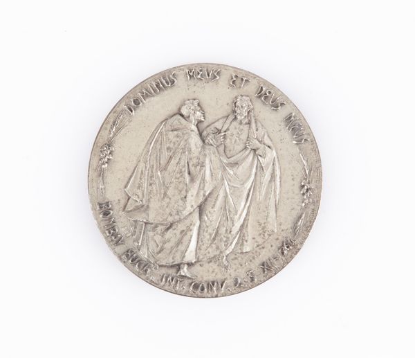 Medaglia in argento 800/000 Viaggio in India 1964 Paolo VI Citt del Vaticano  - Asta Numismatica - Associazione Nazionale - Case d'Asta italiane