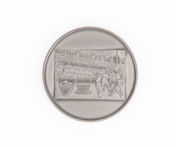 Medaglia in argento 986/000 IPZS Premio Campo Testaccio 1927-1989-1990  - Asta Numismatica - Associazione Nazionale - Case d'Asta italiane