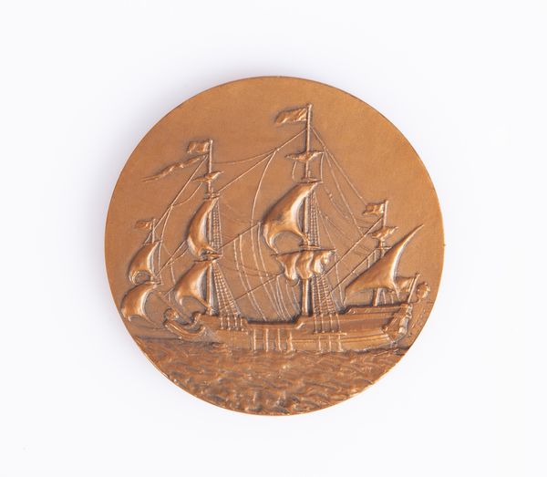 H.Dubois e M.Terrin - Medaglia di bronzo del salone nautico internazionale di Parigi  - Asta Numismatica - Associazione Nazionale - Case d'Asta italiane