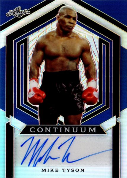 Mike  Tyson : Leaf Metal Continuum Multi-Sport 281/393  - Asta Pop Culture / Memorabilia e Card - Associazione Nazionale - Case d'Asta italiane