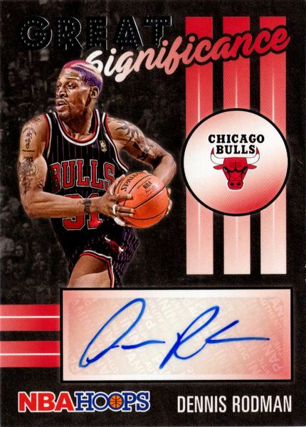 Dennis  Rodman : Panini Hoops Great Significance  - Asta Pop Culture / Memorabilia e Card - Associazione Nazionale - Case d'Asta italiane