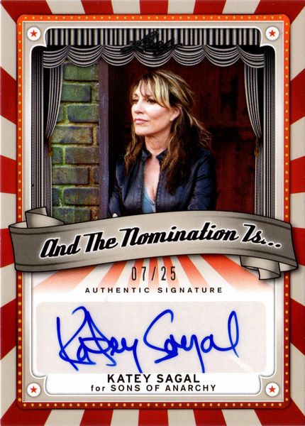 Katey  Sagal : Leaf Sons of Anarchy 7/25  - Asta Pop Culture / Memorabilia e Card - Associazione Nazionale - Case d'Asta italiane