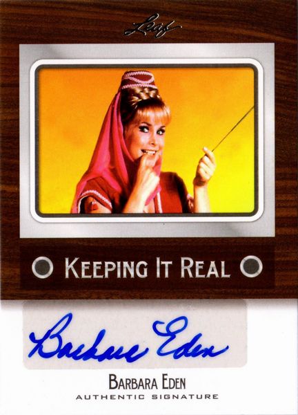 Barbara  Eden : Leaf Pop Century Keeping It Real  - Asta Pop Culture / Memorabilia e Card - Associazione Nazionale - Case d'Asta italiane