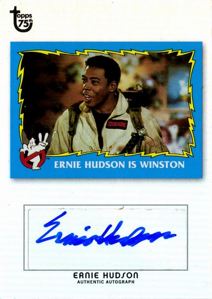 Ernie  Hudson : Topps 75th Anniversary Rainbow Foil  - Asta Pop Culture / Memorabilia e Card - Associazione Nazionale - Case d'Asta italiane