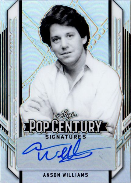 Anson  Williams : Leaf Pop Century Signatures Auto 15/25  - Asta Pop Culture / Memorabilia e Card - Associazione Nazionale - Case d'Asta italiane