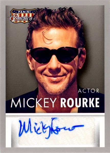 Mickey  Rourke : Panini Americana  - Asta Pop Culture / Memorabilia e Card - Associazione Nazionale - Case d'Asta italiane