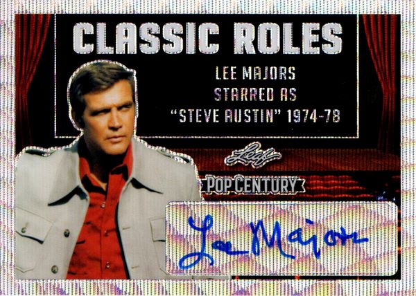 Lee  Majors : Leaf Pop Century Classic Roles  - Asta Pop Culture / Memorabilia e Card - Associazione Nazionale - Case d'Asta italiane