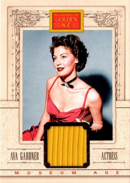 Ava  Gardner : Panini Golden Age Museum Age  - Asta Pop Culture / Memorabilia e Card - Associazione Nazionale - Case d'Asta italiane