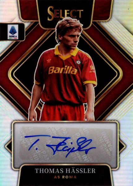 Thomas  Hassler : Roma - Panini Select Serie A Silver  - Asta Pop Culture / Memorabilia e Card - Associazione Nazionale - Case d'Asta italiane