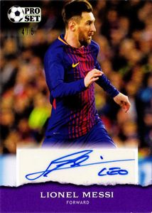 Lionel  Messi - Leaf Pro Set 4/5