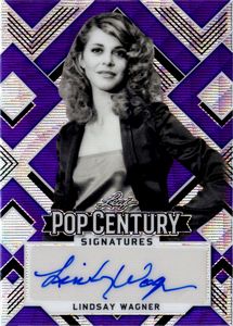 Lindsay  Wagner - Leaf Pop Century Purple Wave 11/20