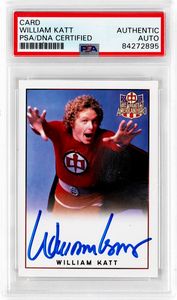 William  Katt - Signed Trading Card PSA