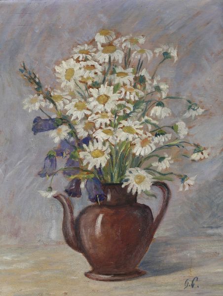 Giacomo Picollo : Vaso di fiori  - Asta Antiquariato e dipinti - Associazione Nazionale - Case d'Asta italiane