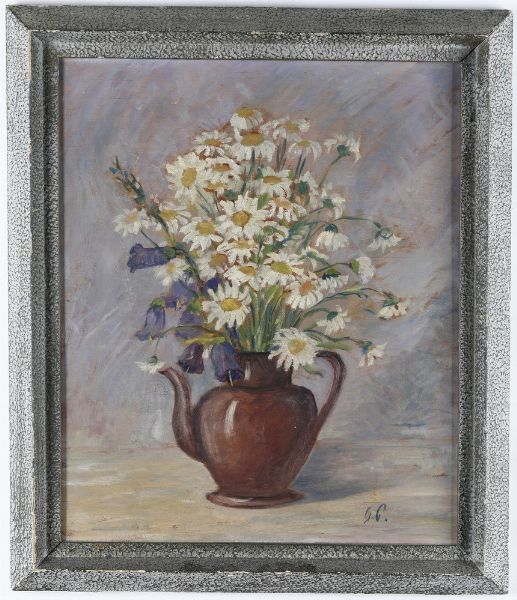 Giacomo Picollo : Vaso di fiori  - Asta Antiquariato e dipinti - Associazione Nazionale - Case d'Asta italiane