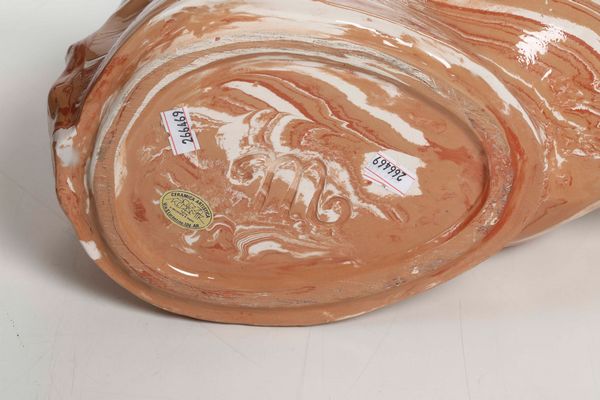 Due teste di cavallo in ceramica  - Asta Antiquariato e dipinti - Associazione Nazionale - Case d'Asta italiane