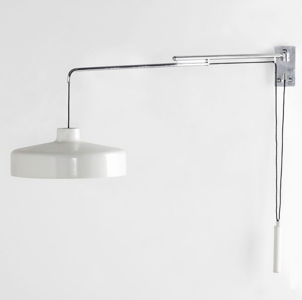 GINO SARFATTI : Lampada a parete mod. 194n  - Asta Design 200 - Associazione Nazionale - Case d'Asta italiane