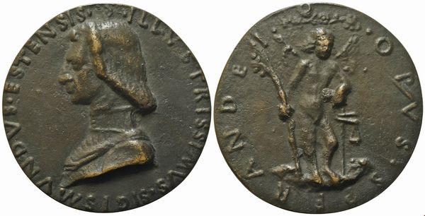 SIGISMONDO  D'ESTE (1434 – 1507)  - Asta Placchette e medaglie dal XIV al XIX secolo - Associazione Nazionale - Case d'Asta italiane
