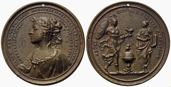 Laura Maria Caterina Bassi Veratti (1711-1778)  - Asta Placchette e medaglie dal XIV al XIX secolo - Associazione Nazionale - Case d'Asta italiane