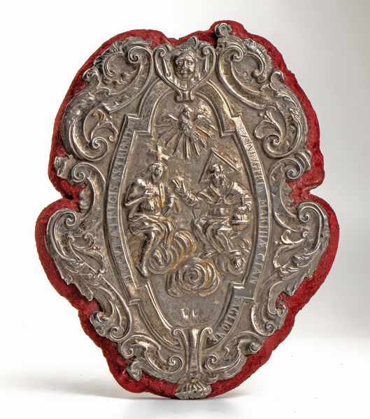 Santa Trinità  - Asta Placchette e medaglie dal XIV al XIX secolo - Associazione Nazionale - Case d'Asta italiane