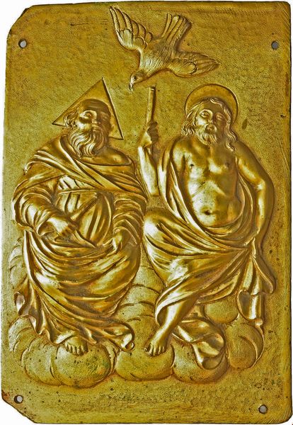 Santo Padre e Gesù Cristo  - Asta Placchette e medaglie dal XIV al XIX secolo - Associazione Nazionale - Case d'Asta italiane