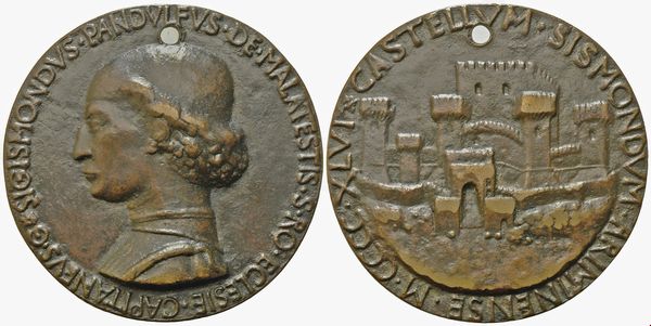 SIGISMONDO PANDOLFO MALATESTA (1417 – 1468)  - Asta Placchette e medaglie dal XIV al XIX secolo - Associazione Nazionale - Case d'Asta italiane