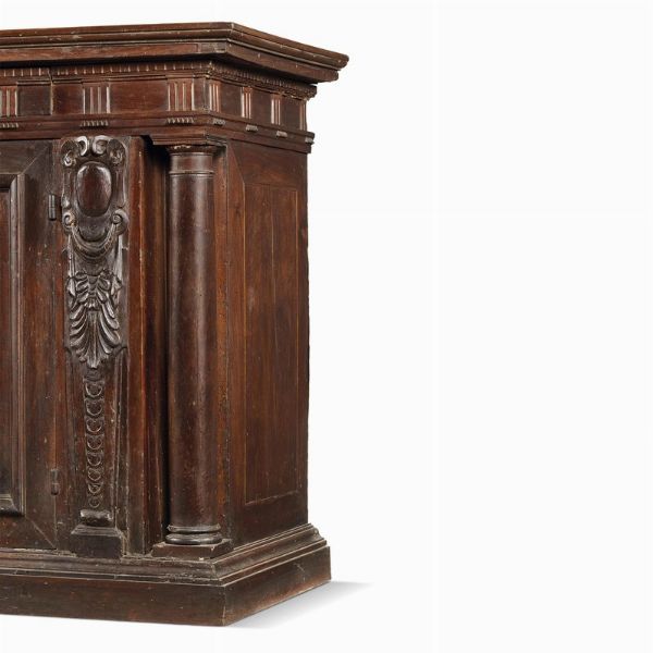 CREDENZA, FIRENZE, INIZI SECOLO XVII  - Asta MOBILI E OGGETTI D'ARTE DA COLLEZIONI PRIVATE - Associazione Nazionale - Case d'Asta italiane