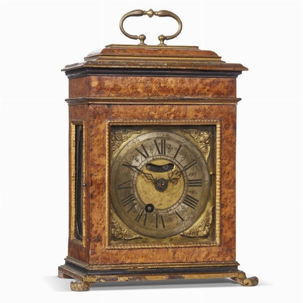 OROLOGIO DA TAVOLO, SIENA, METÀ SECOLO XVIII  - Asta MOBILI E OGGETTI D'ARTE DA COLLEZIONI PRIVATE - Associazione Nazionale - Case d'Asta italiane