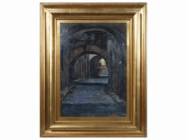 Gino Paolo Gori : Arco delle Carrozze, Anni Trenta  - Asta Arte Moderna e Contemporanea - Associazione Nazionale - Case d'Asta italiane