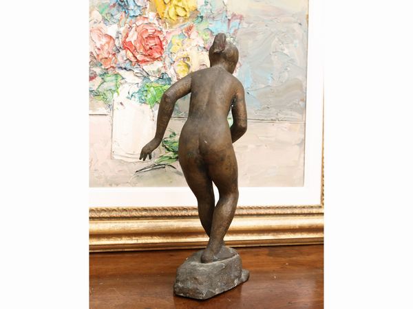 Francesco Piccini : Nudo femminile 1956  - Asta Arte Moderna e Contemporanea - Associazione Nazionale - Case d'Asta italiane