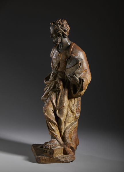 SCULTORE ITALIANO DEL XVII-XVIII SECOLO : San Pietro in terracotta patinata  - Asta Asta 423 | ARTE ANTICA E DEL XIX SECOLO Online - Associazione Nazionale - Case d'Asta italiane