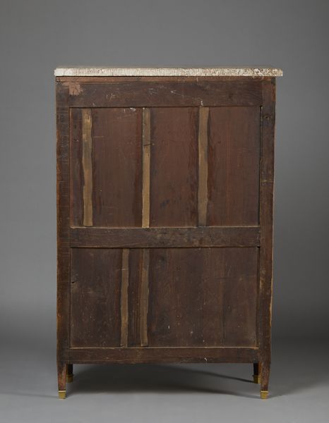 MANIFATTURA FRANCESE DEL XVIII-XIX SECOLO : Secretaire lastronato in bois de rose, cassetto sotto al piano in marmo e tre cassetti alla base, calatoia con piano in pelle celante sette cassetti e vano, applicazioni e boccachiavi in bronzo dorato  - Asta Asta 423 | ARTE ANTICA E DEL XIX SECOLO Online - Associazione Nazionale - Case d'Asta italiane