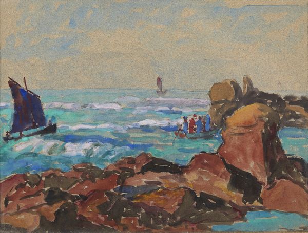 DEFONTAINE LOUIS RODOLPHE (1878 - 1962) : Costa Azzurra  - Asta Asta 423 | ARTE ANTICA E DEL XIX SECOLO Online - Associazione Nazionale - Case d'Asta italiane