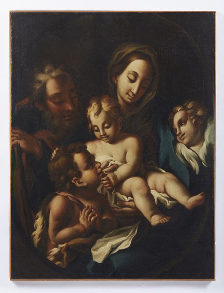 ARTISTA LOMBARDO DEL XVII SECOLO : Sacra famiglia  - Asta Asta 423 | ARTE ANTICA E DEL XIX SECOLO Online - Associazione Nazionale - Case d'Asta italiane