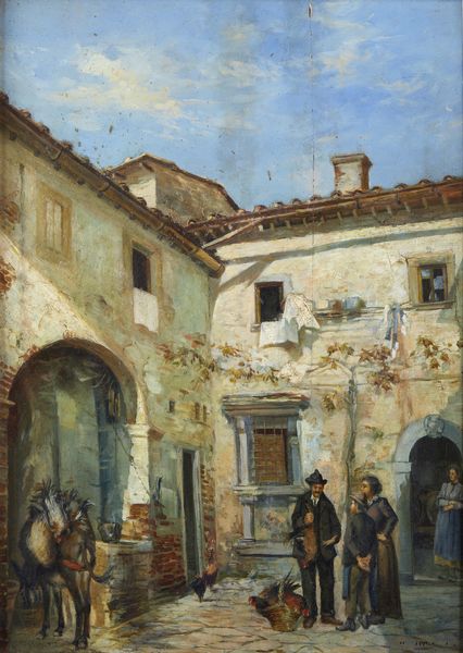 QUARANTA GIUSEPPE (1851 - 1915) : Venditore di polli  - Asta Asta 423 | ARTE ANTICA E DEL XIX SECOLO Online - Associazione Nazionale - Case d'Asta italiane