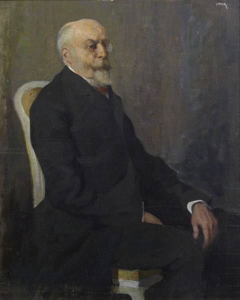 LEVIER ADOLFO (1873 - 1953) : Ritratto di gentiluomo  - Asta Asta 423 | ARTE ANTICA E DEL XIX SECOLO Online - Associazione Nazionale - Case d'Asta italiane