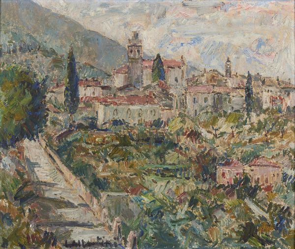 ALBERTINI LUCIANO (1910 - 1985) : Malcesine  - Asta Asta 423 | ARTE ANTICA E DEL XIX SECOLO Online - Associazione Nazionale - Case d'Asta italiane