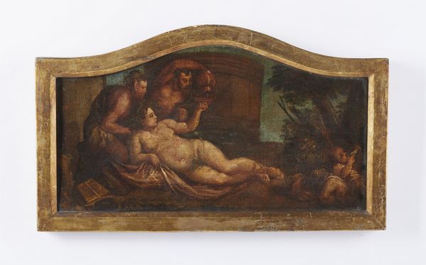 CARPIONI GIULIO (1611 - 1678) : Ambito di. Coppia di dipinti raffiguranti baccanale con Venere e putti, baccante e satiri  - Asta Asta 423 | ARTE ANTICA E DEL XIX SECOLO Online - Associazione Nazionale - Case d'Asta italiane