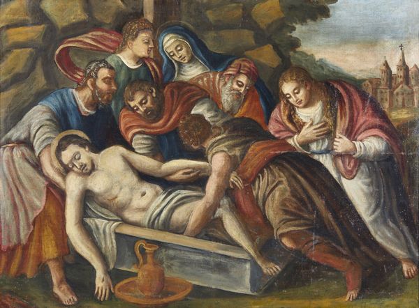 ARTISTA DEL XVII SECOLO : Deposizione di Cristo  - Asta Asta 423 | ARTE ANTICA E DEL XIX SECOLO Online - Associazione Nazionale - Case d'Asta italiane