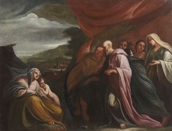 ARTISTA DEL XVII SECOLO : Scena biblica (forse San Paolo a Malta)  - Asta Asta 423 | ARTE ANTICA E DEL XIX SECOLO Online - Associazione Nazionale - Case d'Asta italiane