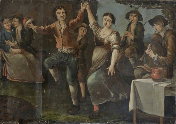 CIPPER DETTO IL TODESCHINI GIACOMO FRANCESCO   (1664 - 1736) : Scuola di. Festa contadina  - Asta Asta 423 | ARTE ANTICA E DEL XIX SECOLO Online - Associazione Nazionale - Case d'Asta italiane