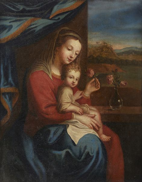 ARTISTA DEL XVIII SECOLO : Madonna con Bambino  - Asta Asta 423 | ARTE ANTICA E DEL XIX SECOLO Online - Associazione Nazionale - Case d'Asta italiane