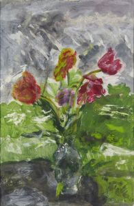 TALLONE GUIDO (1894 - 1967) - Vaso di tulipani