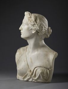 SCULTORE ITALIANO DEL XVIII-XIX SECOLO : Busto di Diana  - Asta Asta 423 | ARTE ANTICA E DEL XIX SECOLO Online - Associazione Nazionale - Case d'Asta italiane