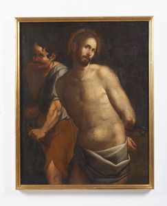 ARTISTA DEL XVII SECOLO : Flagellazione di Cristo  - Asta Asta 423 | ARTE ANTICA E DEL XIX SECOLO Online - Associazione Nazionale - Case d'Asta italiane